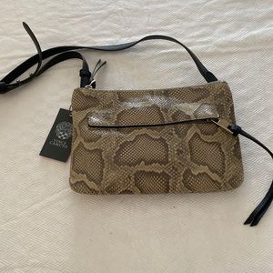 NEW! Vince Camuto snakeskin pattern shoulder bag
